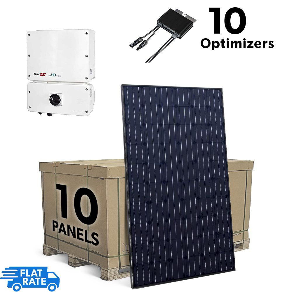 3.2 Grid-Tied Solar System with SolarEdge and 10 Heliene 320w Panels