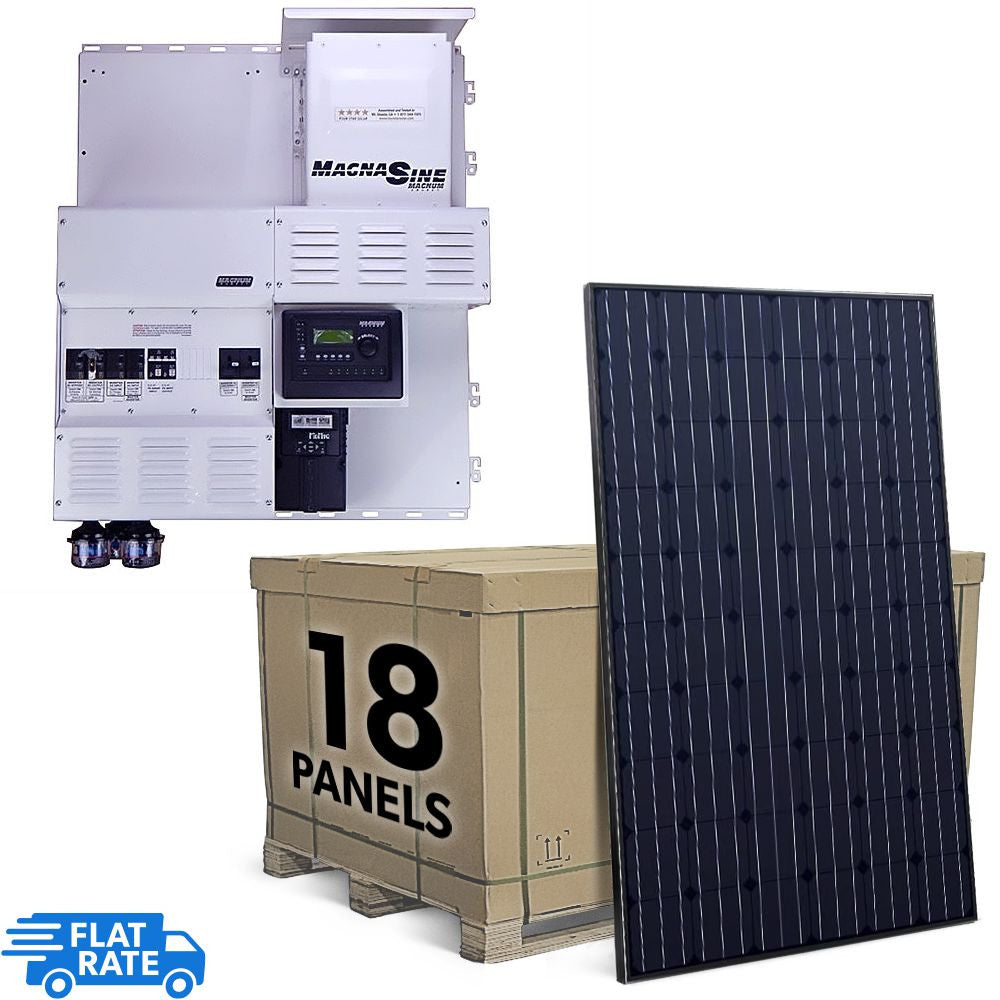 5.8 18-Panel Heliene Off-Grid Solar System