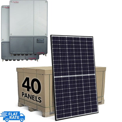 13 kW Storage Ready Grid Tied Solar System with Outback Power and 40x Canadian Solar 325w Panels