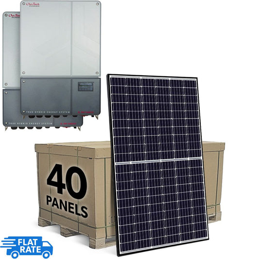 13 kW Storage Ready Grid Tied Solar System with Outback Power and 40x Canadian Solar 325w Panels
