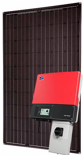 Solar Sky 5.7 kW Grid Tied Solar System with SMA Inverter and 20x SolarWorld 285w Panels