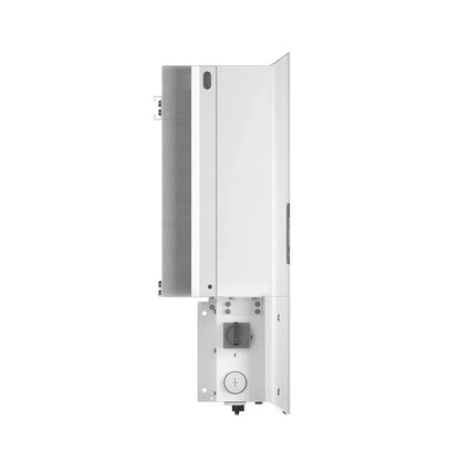 Solis 36kW 3-Phase 4-MPPT 480VAC inverter side view, white metal housing, wall-mounted