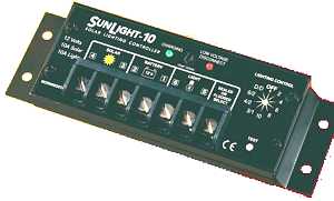 Morningstar SunLight SL-10L-12V w/ LVD, PWM Charge/ Lighting Controller, 10 Amp, 12 Volt