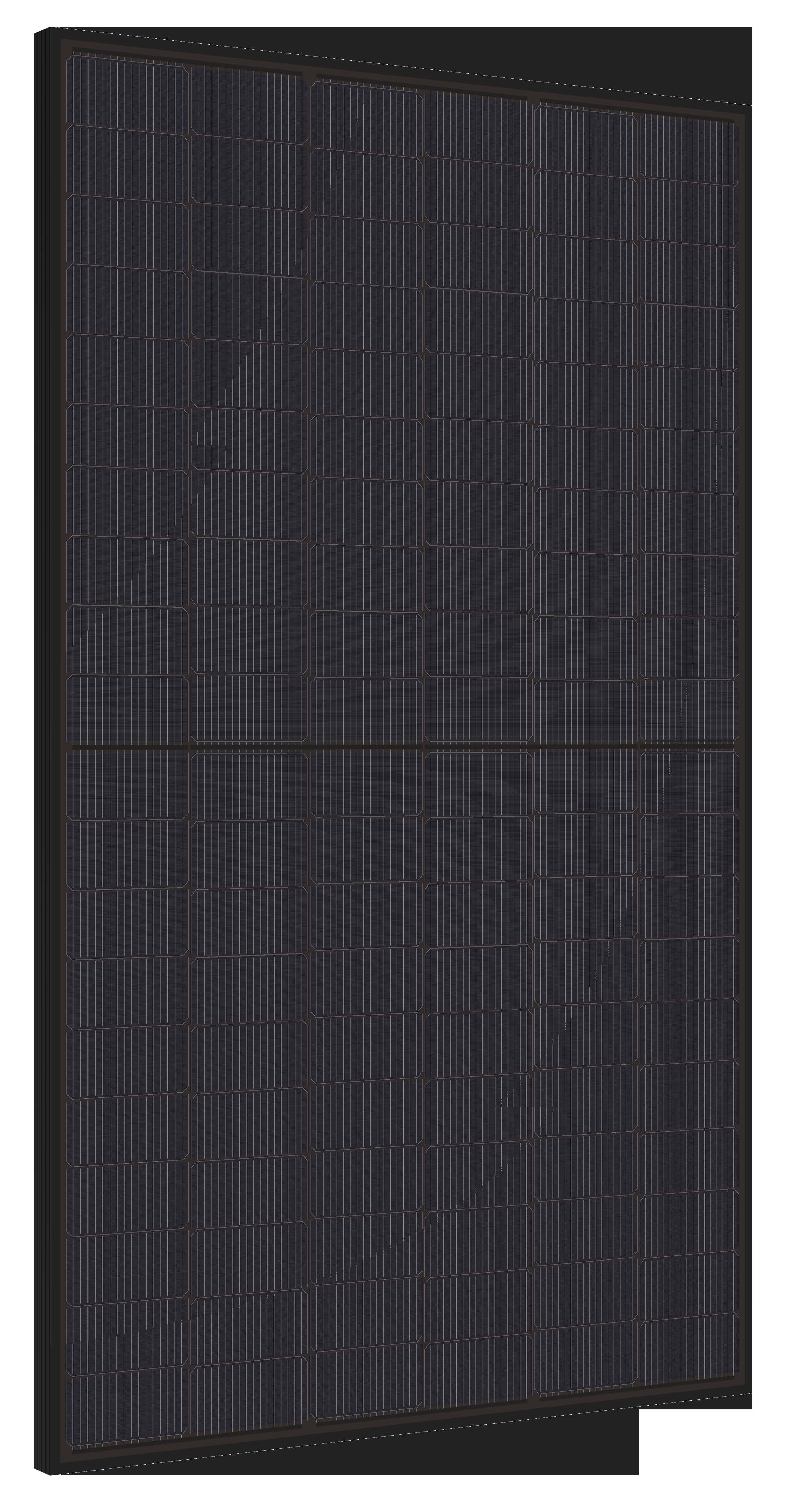 VSUN 120 Mono Cells Black/Black 490w Solar Panel - VSUN490N-120BMH-DG-BB