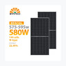 MY Solar MY-M12/120-595W — solar module render