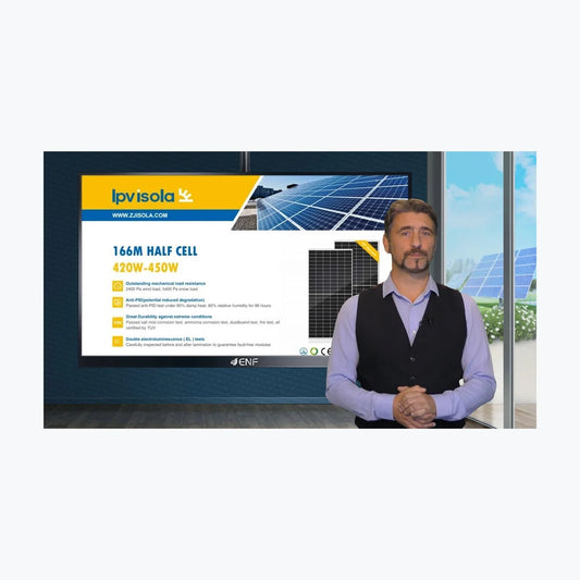 Isola New Energy YH455W-36MH — solar module render