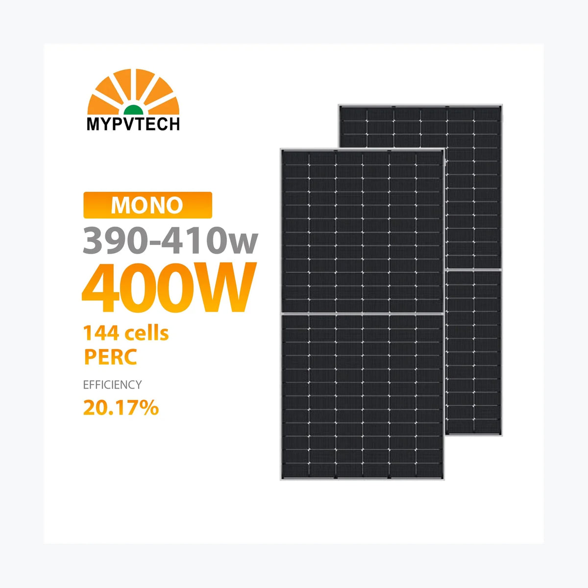 MY Solar MY-M3/144-410 — MY Solar module (ENF-verified)