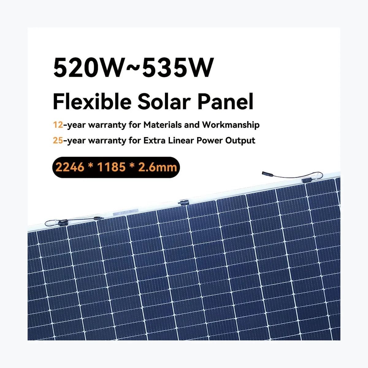 Kinse Solar KS530-144M182-FL — Kinse Solar module (ENF-verified)