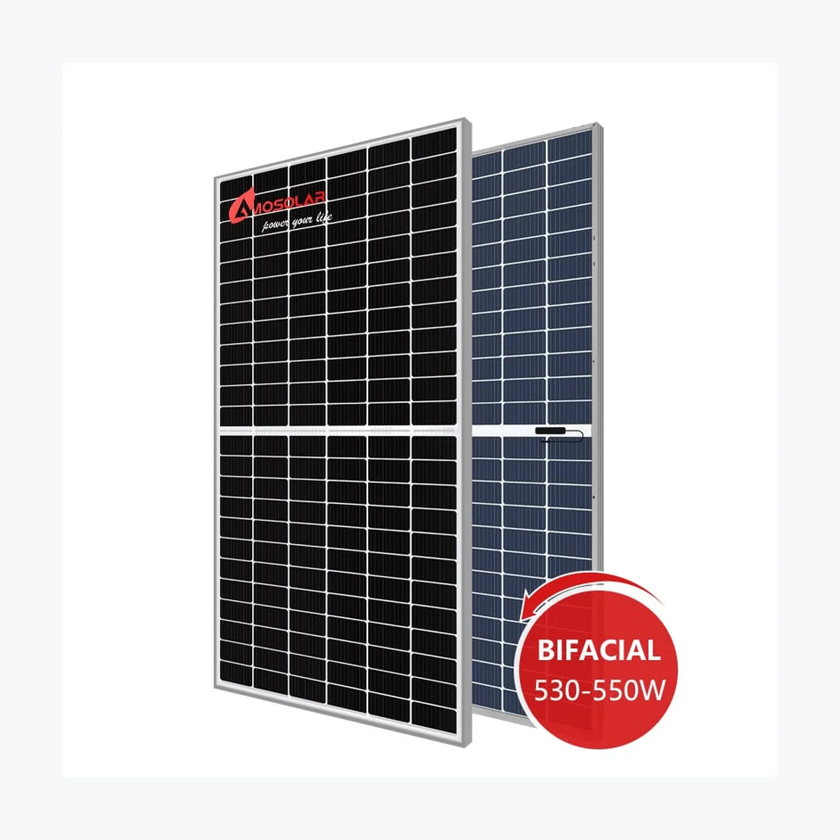 AmoSolar AS545M10-144B — AmoSolar module (ENF-verified)