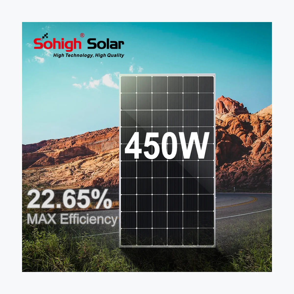 Sohigh Solar Technology Sohigh SP-450M — Sohigh Solar Technology module (ENF-verified)