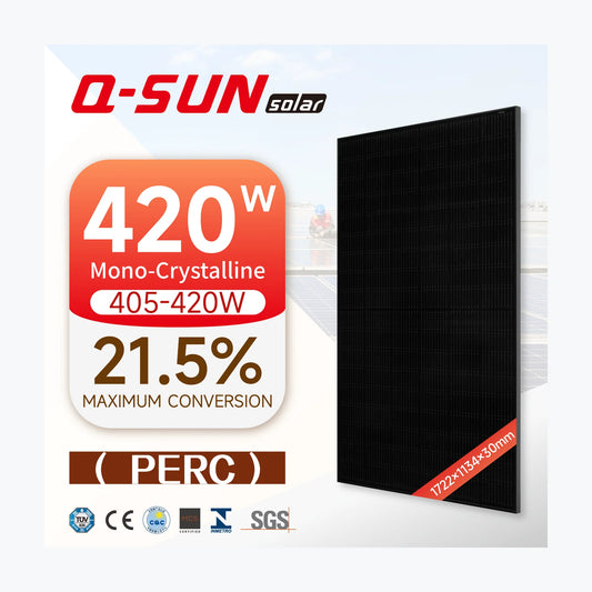 Q-SUN Solar QN-410HT-1 — Q-SUN Solar module (ENF-verified)