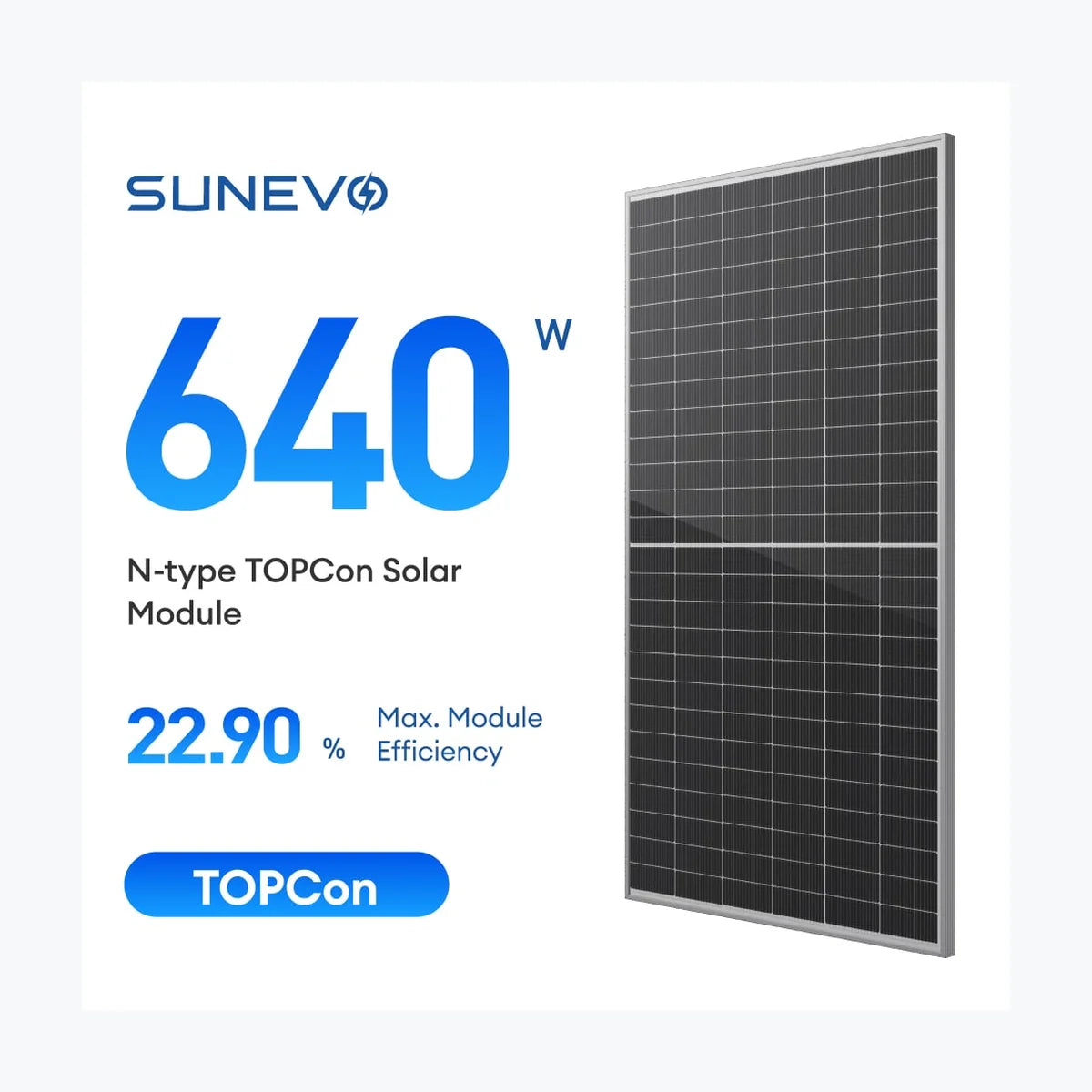 SunEvo Solar SE5-78H 640W — SunEvo Solar module (ENF-verified)
