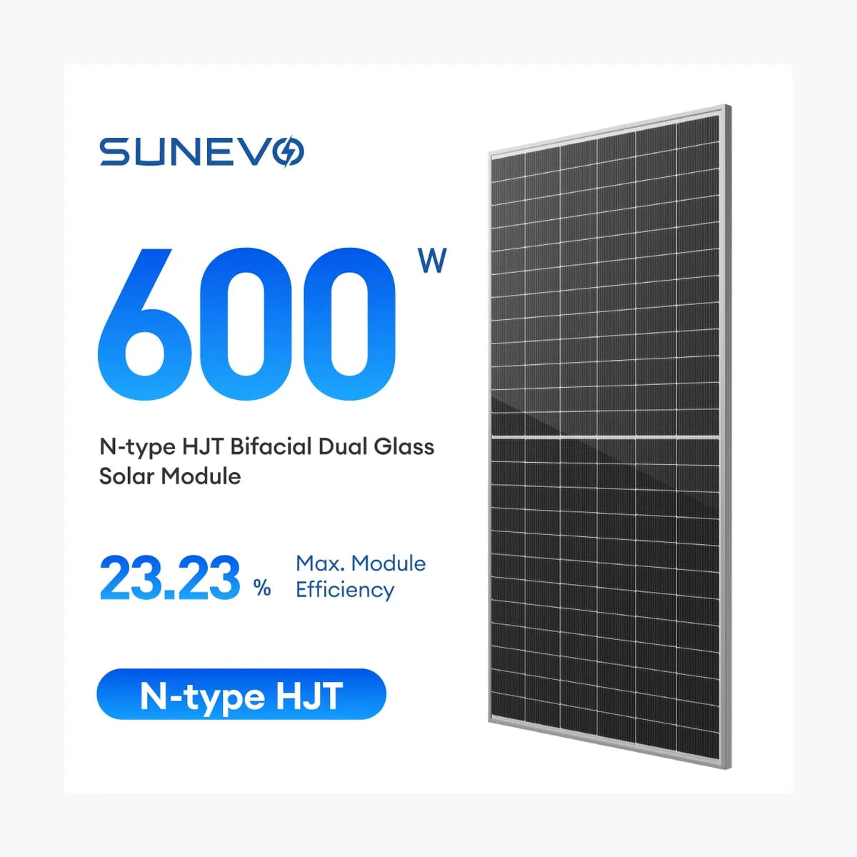 SunEvo Solar SE5-72HBD 600W — SunEvo Solar module (ENF-verified)