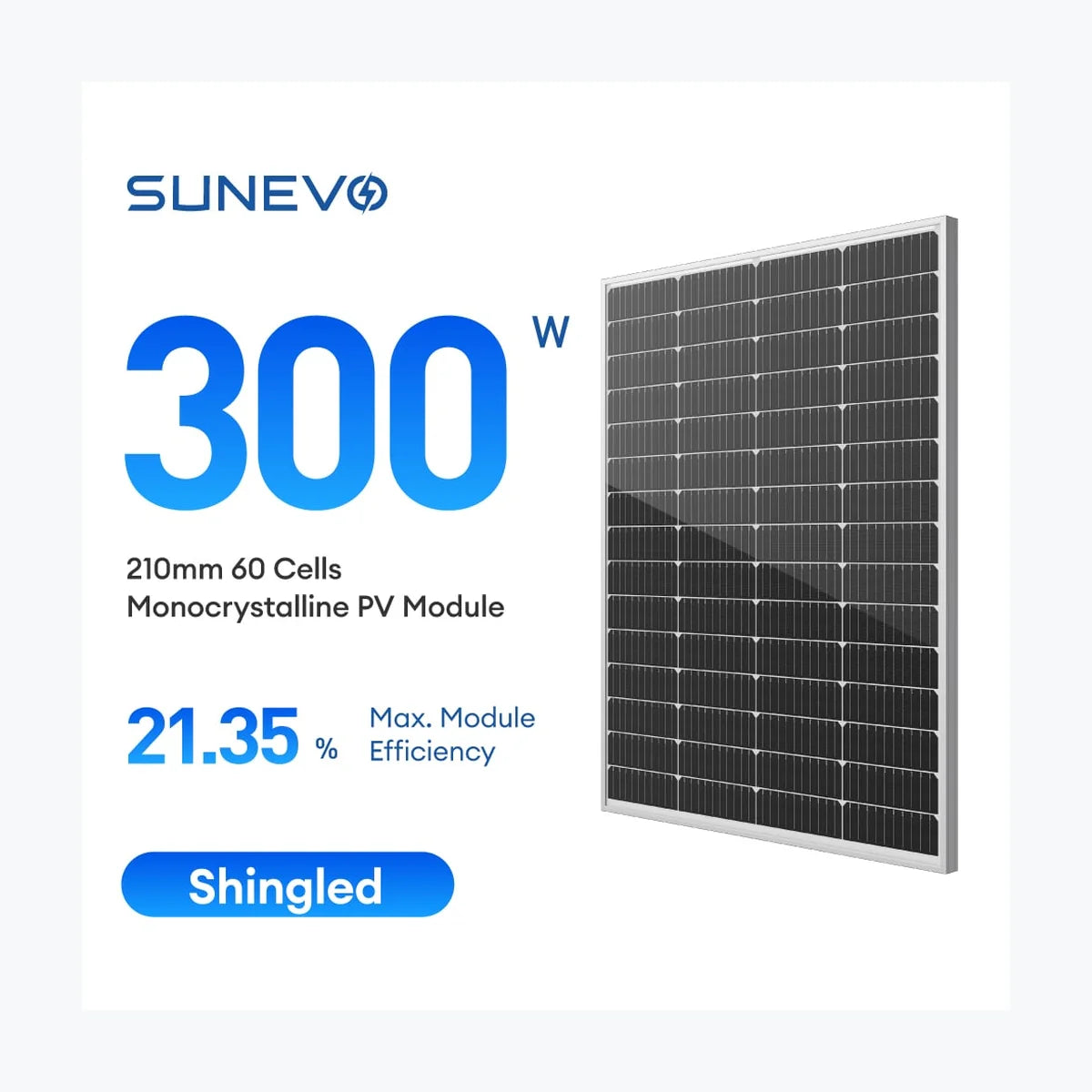 SunEvo Solar SE5 310M — SunEvo Solar module (ENF-verified)