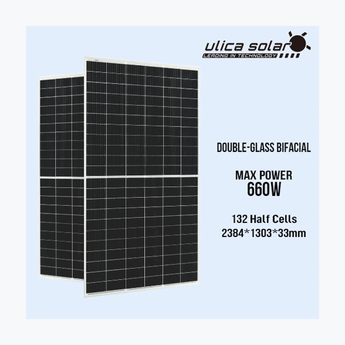 Ulica Solar UL-655M-132DG — Ulica Solar module (ENF-verified)