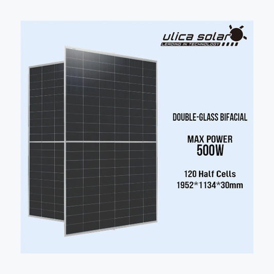 Ulica Solar UL-490M-120BDGN — Ulica Solar module (ENF-verified)