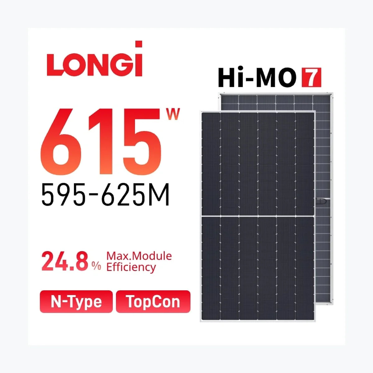 Topsky Energy LR7-72HGD-615M — Topsky Energy module (ENF-verified)