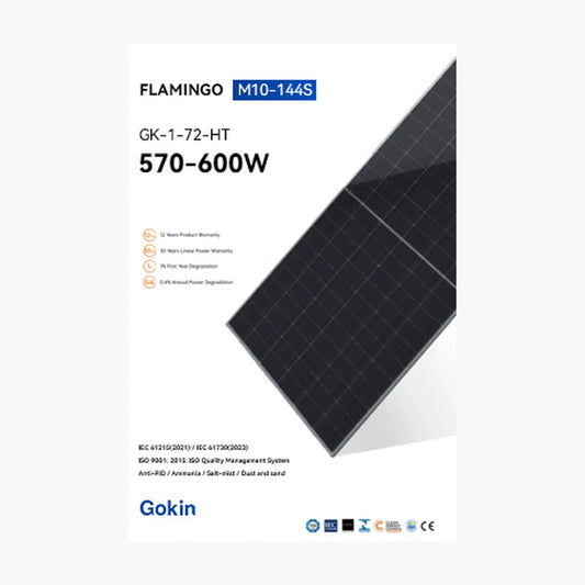 Gokin Solar GK-1-72HT-575M — Gokin Solar module (ENF-verified)