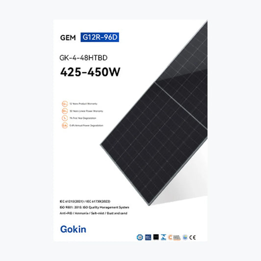 Gokin Solar GK-4-48HTBD-450M — Gokin Solar module (ENF-verified)