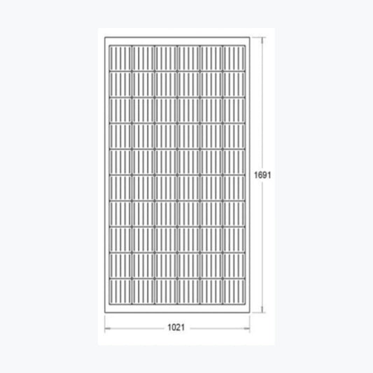 Crossroads Solar CRS 60-325 — Crossroads Solar module (ENF-verified)
