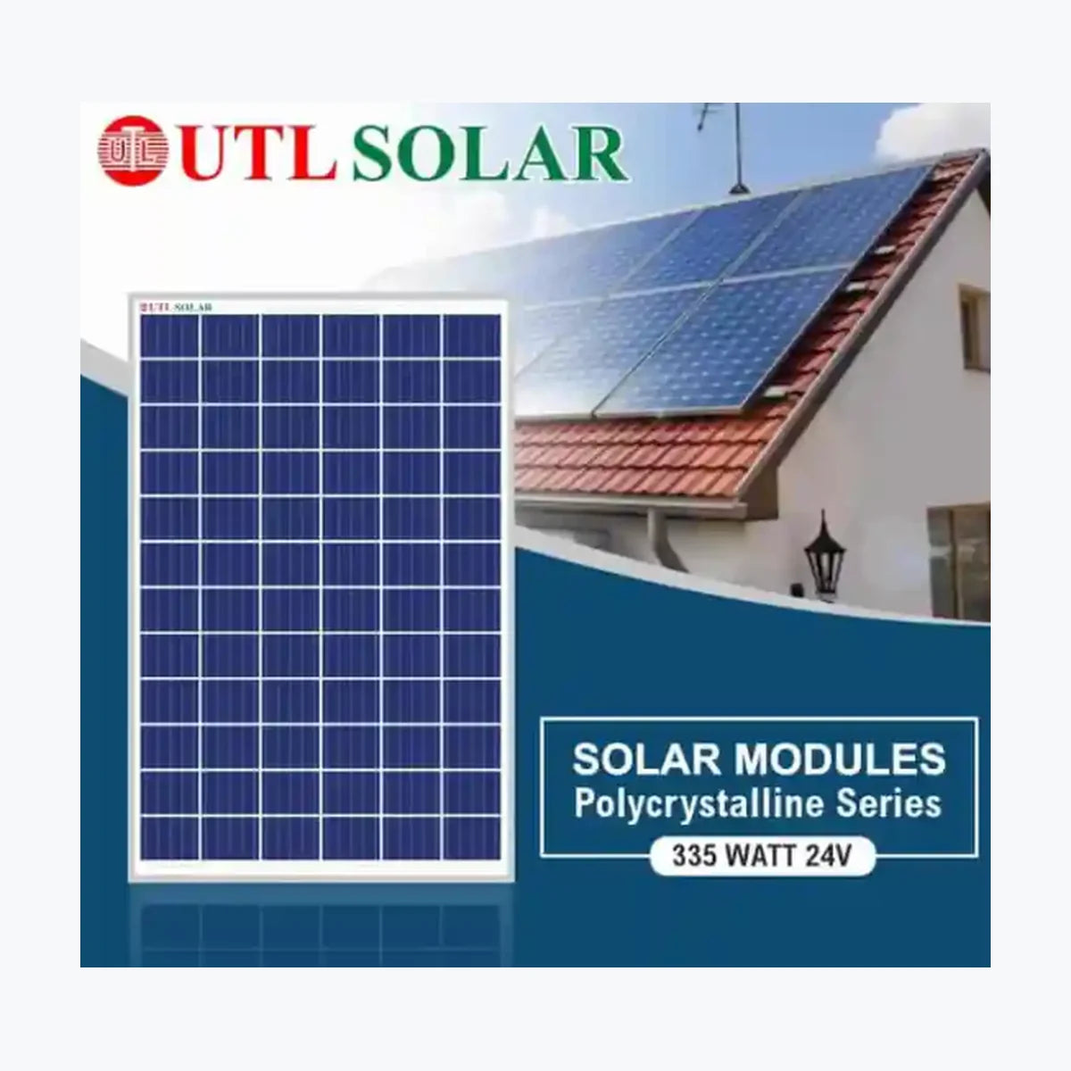 UTL UTL 335 Watt 24V Poly — UTL module (ENF-verified)