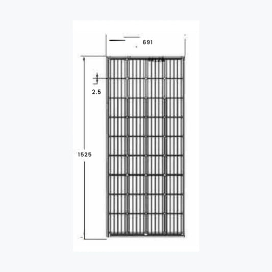 Crossroads Solar CRS 36-200 — Crossroads Solar module (ENF-verified)