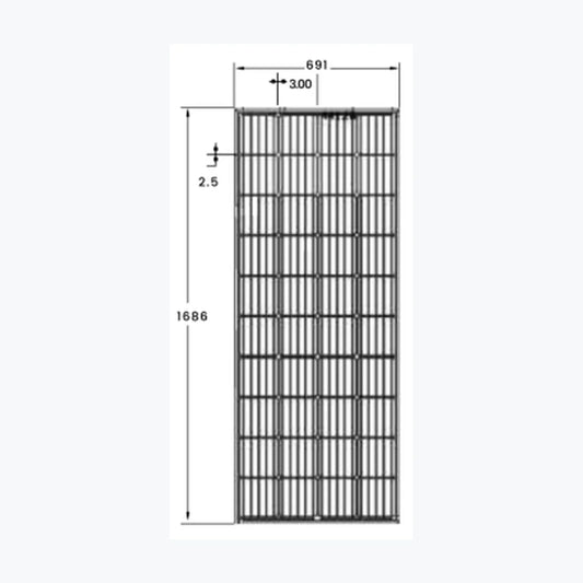 Crossroads Solar CRS 40-220 — Crossroads Solar module (ENF-verified)