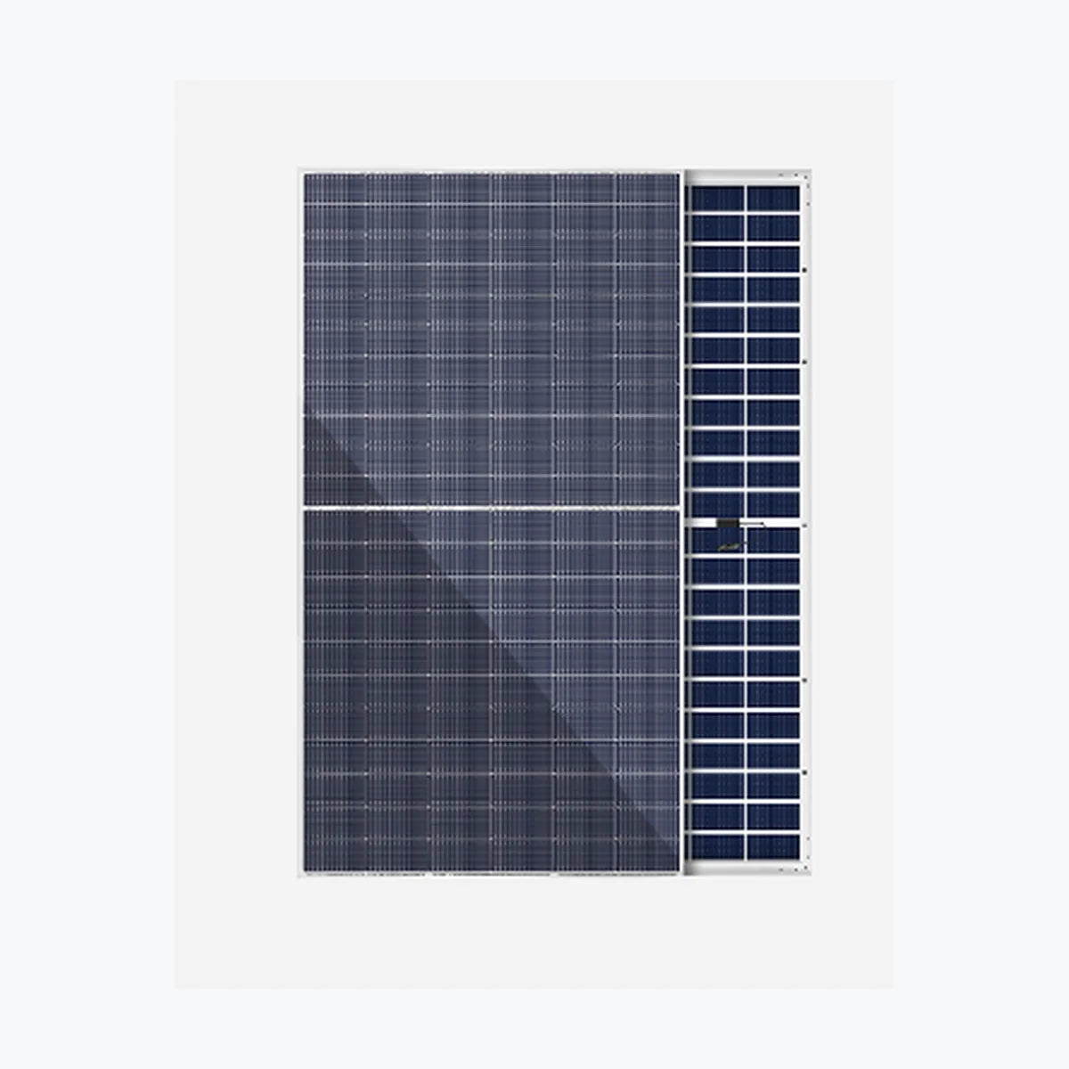 JinenU Solar JU-210M-66HBG-650W — JinenU Solar module (ENF-verified)