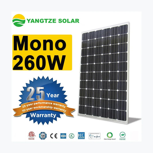 Yangtze Solar Power YS260M-60 — Yangtze Solar Power module (ENF-verified)