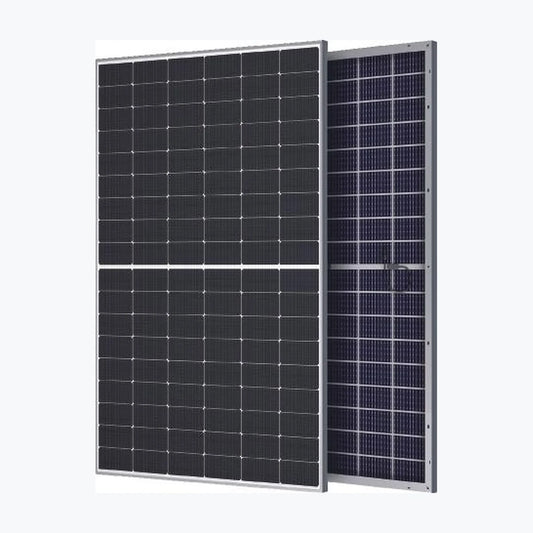 BlueHorizon 165W All-Black Residential Panel — solar module render