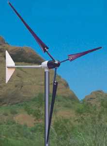 Southwest Windpower 1000 Watt Whisper 200 Wind Generator 240 volt w/ NO Charge Controller