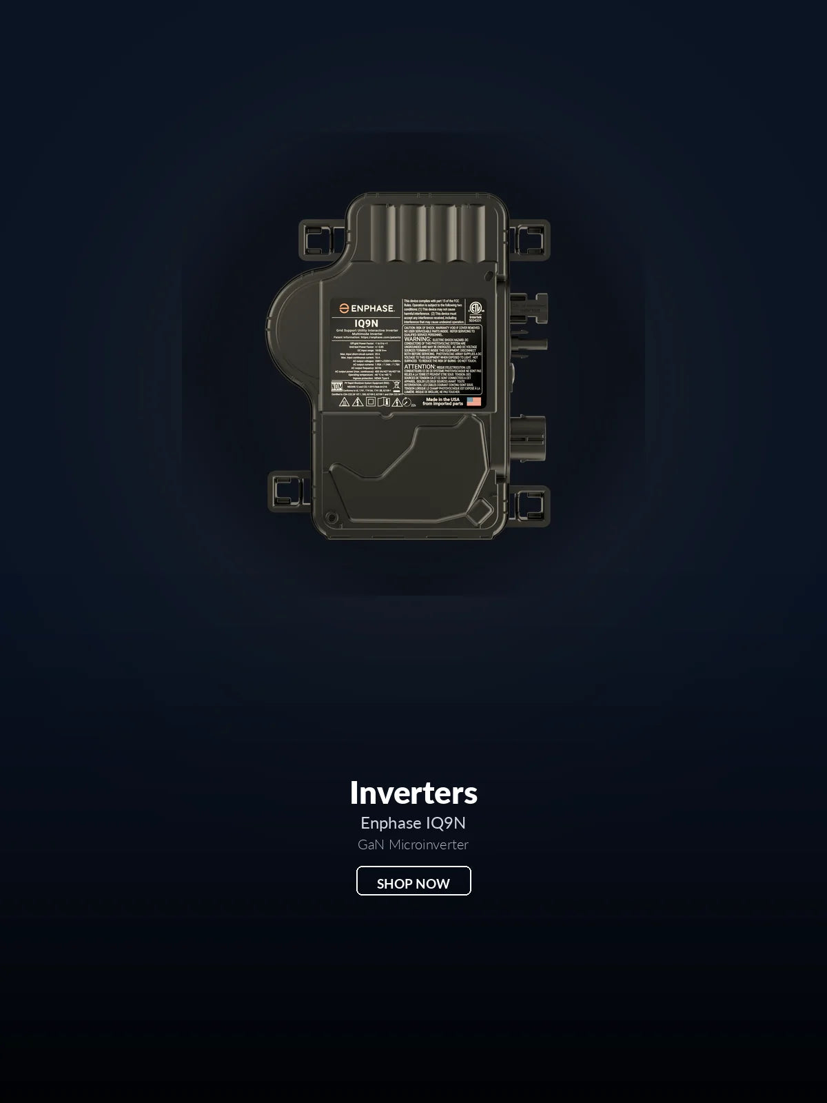 Enphase IQ8N microinverter