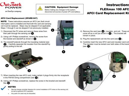 Outback Power SPARE-047