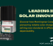 Morningstar Solar Charge Controllers in solar setup