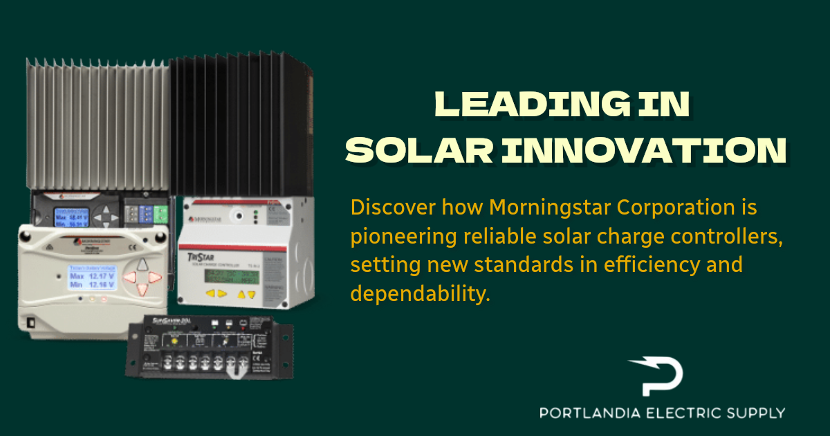 Morningstar Solar Charge Controllers in solar setup