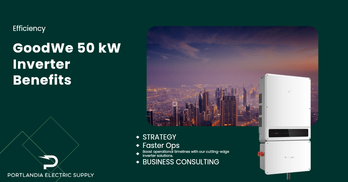 GoodWe 50 kW inverter
