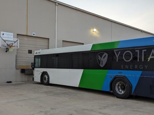 Yotta Energy PV-Coupled™ rooftop solar energy storage system in action